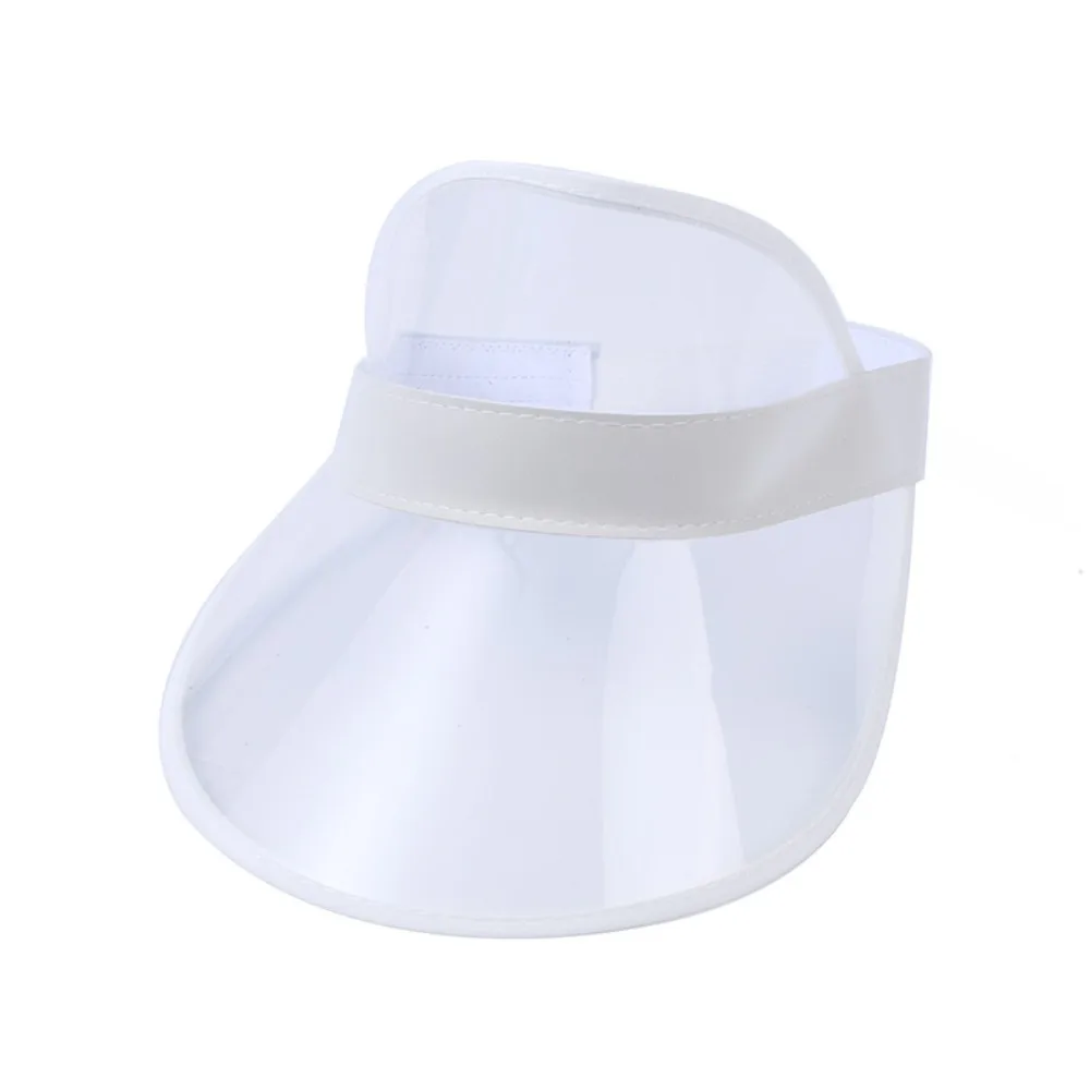 Hot Sale Anti-UV Transparent Sun Visor Hat Sun-Proof Flexible Sunshade Hat Bicycle Hiking Baseball Hat Unisex