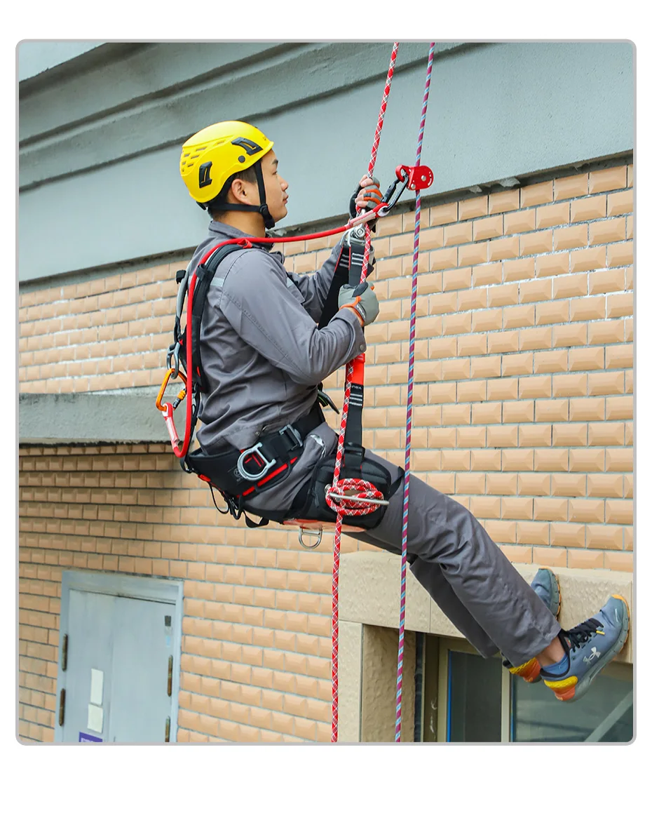 Xinda High Altitude Work Seat Belt Rope Harness High-rise Hanging Plate Exterior Wall Cleaning Anti-fall Seat Plate