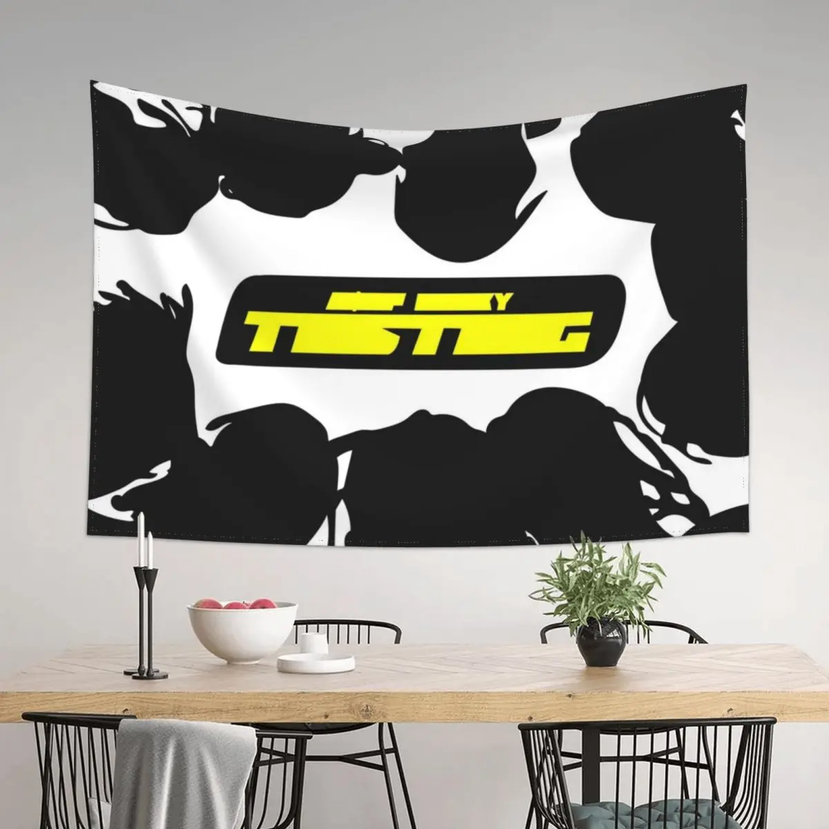 

testing minimal album cover Tapestry Funny Bedroom Organization And Decoration House Decoration Tapestry