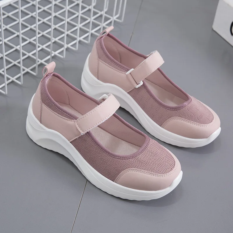 Sandalen Vrouwen 2023 Nieuwe Haak Lus Dikke Zool Casual Sneaker Vrouw Comfortabele Licht Ademende Sportschoenen Sandalias De Mujer