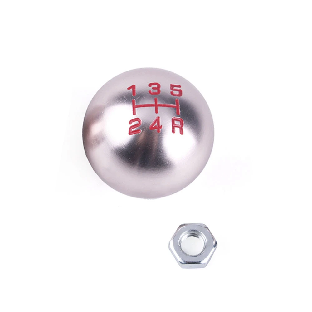 Car Aluminum 5 6 Speed Ball Shape Gear Shift Knob M10*1.5 Fit For Honda Civic City FD2 FN2 EP3 TYPE R DC2 DC5 AP1 AP2 S2000 F20C