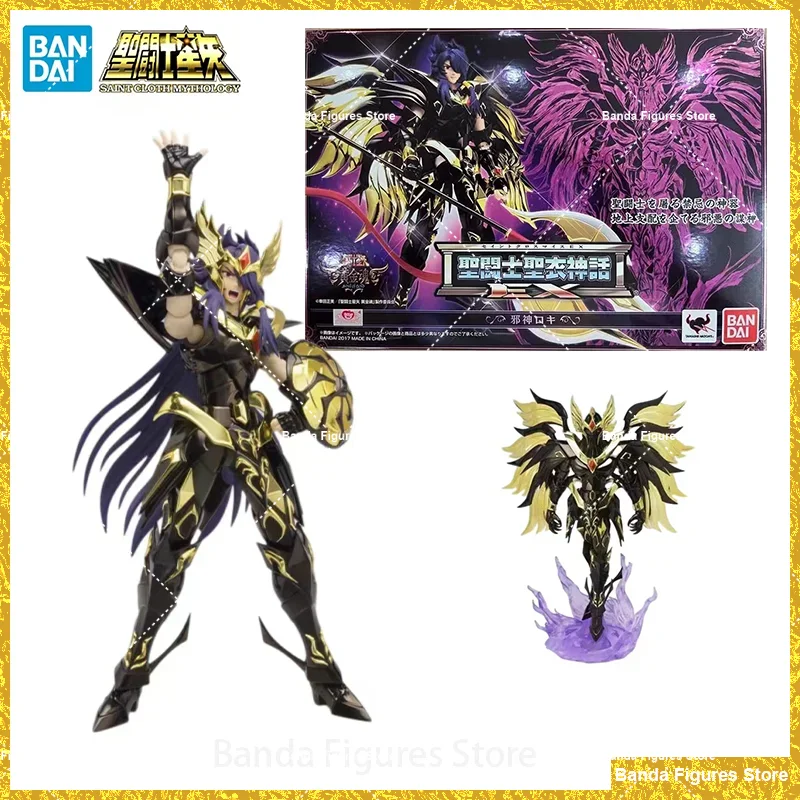 

Оригинальные Bandai Saint Cloth Myth Soul of Gold EX Evil Loki Metal в наличии Аниме Коллекция фигурок модели игрушек