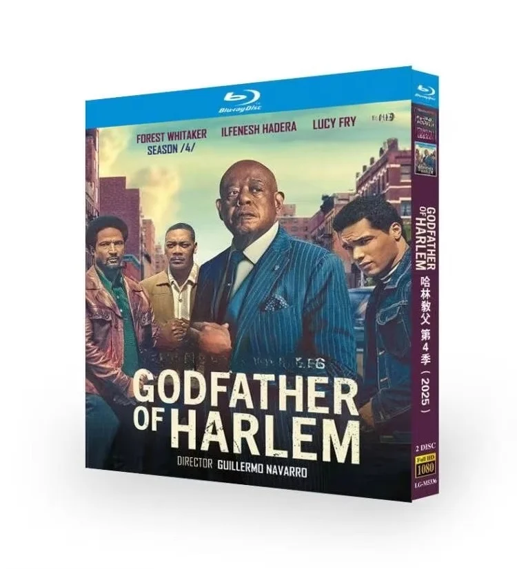 Godfather of Harlem Season 4 (2025)BD 2-Disc English Sub All Region New Box Set