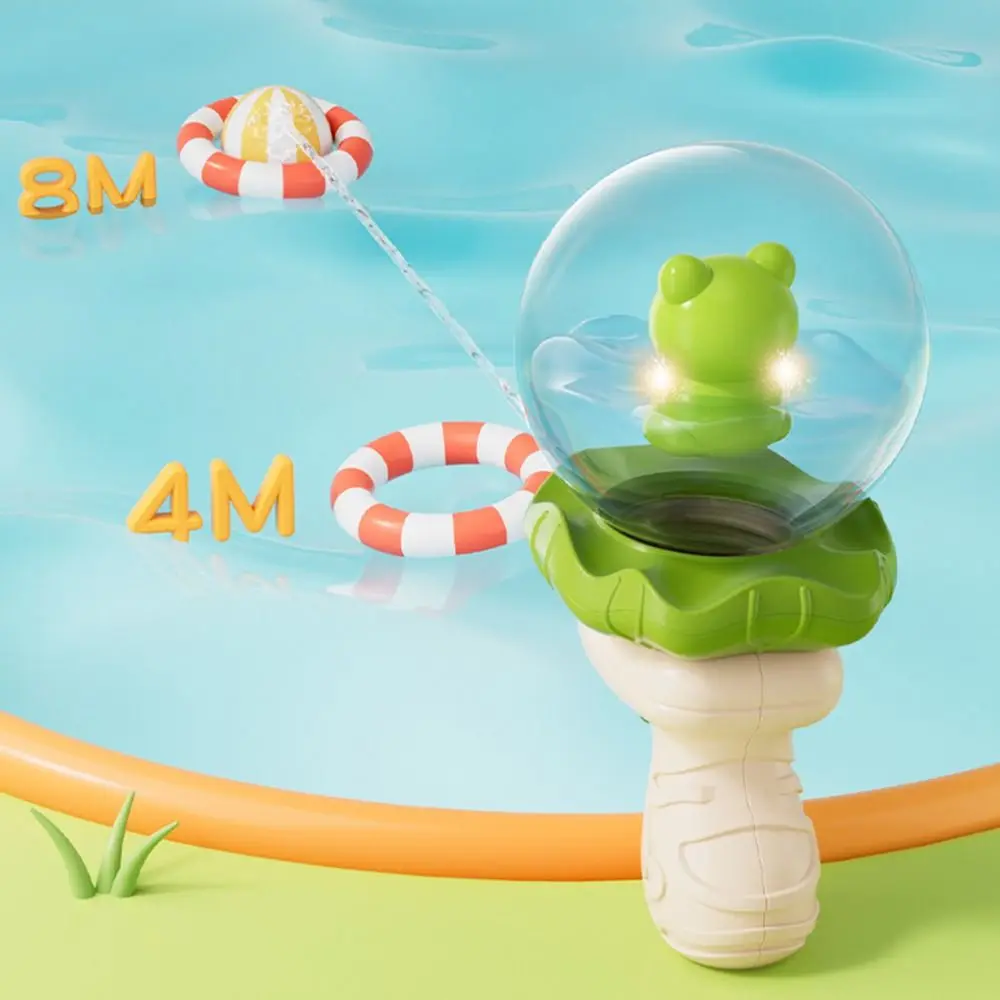 

Большая емкость 250 мл распылитель воды игрушки мультфильм лягушка всплеск воды игрушка зеленый красный со светлыми водными игрушками летняя игрушка