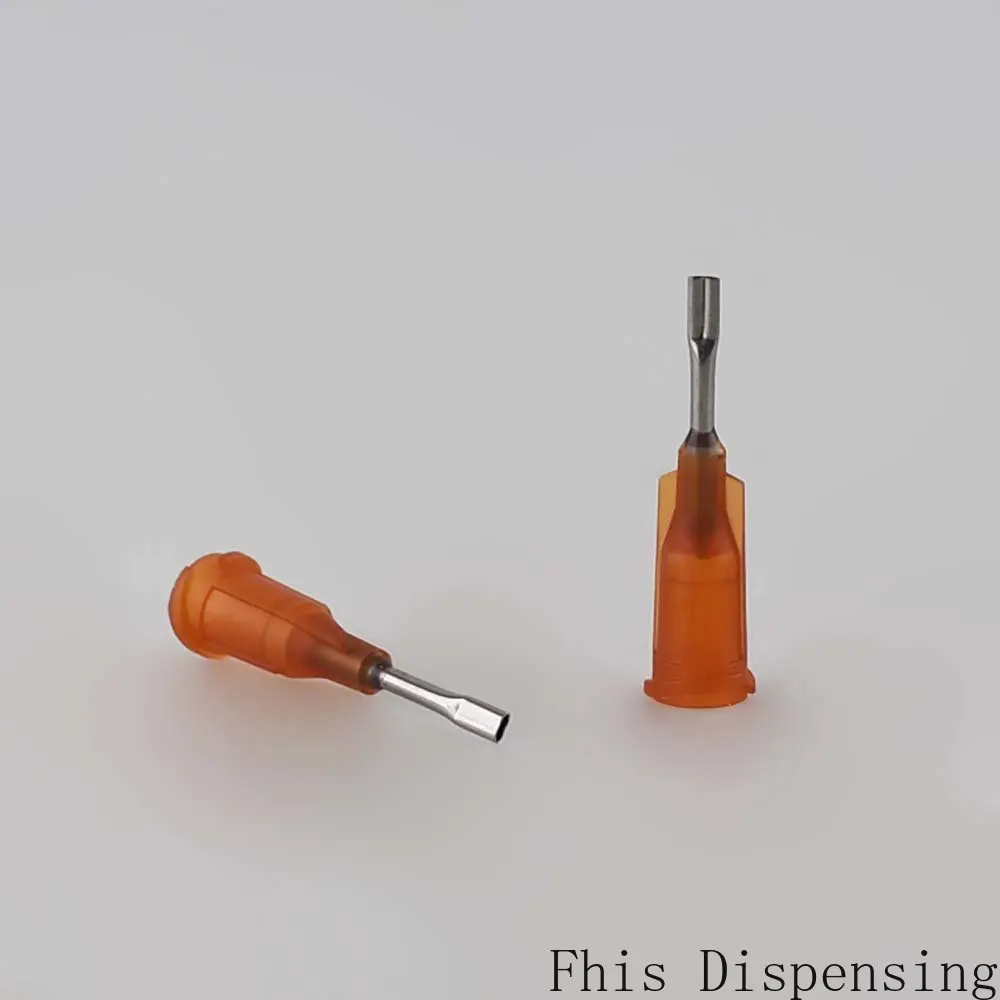 0.5 "15G فوهة مسطحة طول الأنبوب الاستغناء الإبر حزمة من 20
