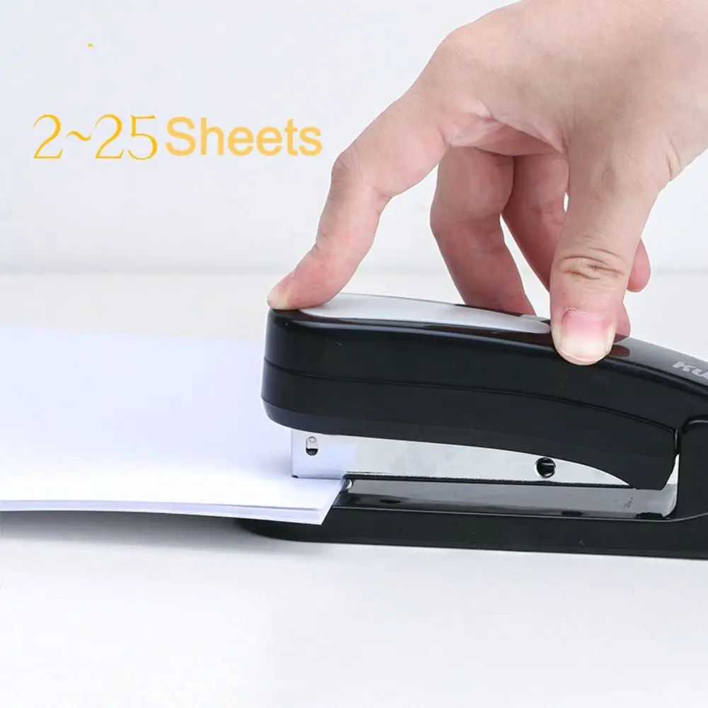 Cucitrice creativa per carichi pesanti Cucitrice lunga rotativa a 360 gradi senza sforzo Strumento di rilegatura manuale multifunzione in metallo Ufficio scolastico