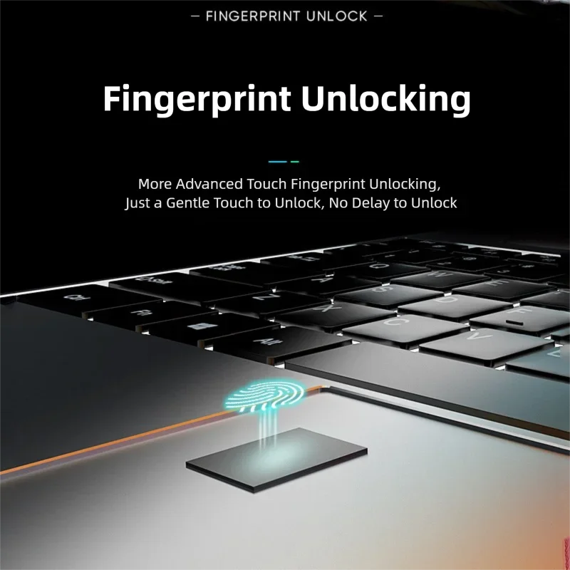 كمبيوتر محمول للألعاب AMD Ryzen R5 R7 مقاس 15.6 بوصة، كمبيوتر محمول محمول، 16 جيجابايت DDR4 512 جيجابايت IPS WiFi بإضاءة خلفية لبصمة الإصبع، خاص