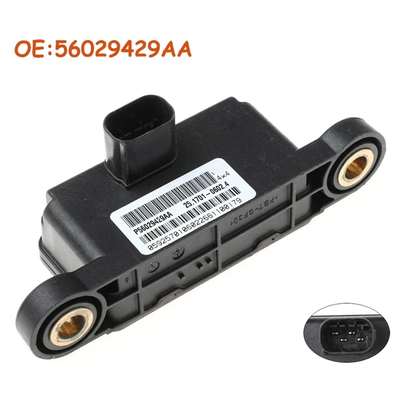 Yaw Rate Sensor Dynamic Sensor Black ABS For Jeep Compass 2.2 CRD 2011 56029429AA