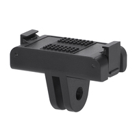 Magnetic Two Claw Adapter Anti-Slip Quick Release Base Portable Quick Release Bracket for DJI Action 3/4 Camera Accessories