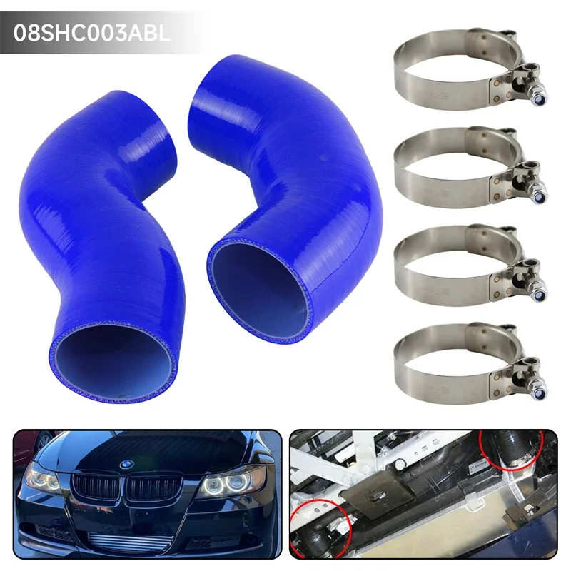 

Fits for BMW Silicone Intercooler Intake Hose N54 3.0L 135i E82/E88 335i/335xi E90/E92/E93 08-11/06-11 Black/Blue/Red