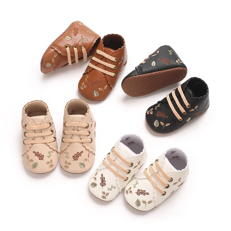 أحذية الأميرة للفتيات الصغيرات 0-18 متر، أحذية لطيفة مطبوعة من القماش الناعم، أحذية الأميرة للربيع والخريف مضادة للانزلاق، أحذية الخطوة الأولى #1