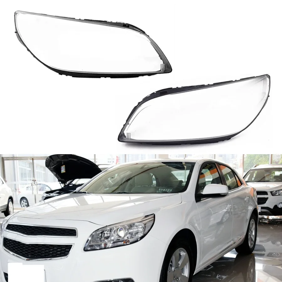 

Wooeight 1Pc Transparent Lampshade Cover Lamp Shade Front Headlight Lens Shell Cover For Chevrolet Malibu 2012-2013 2014 2015