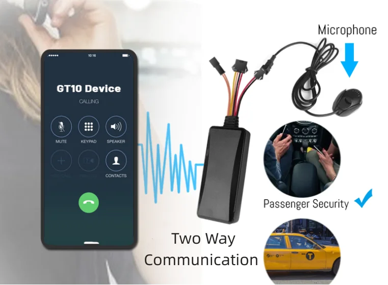 1pc JX02 Mini 2G 4G 8pin GPS With SOS Microphone Remote Voice Monitor GPS Tracker