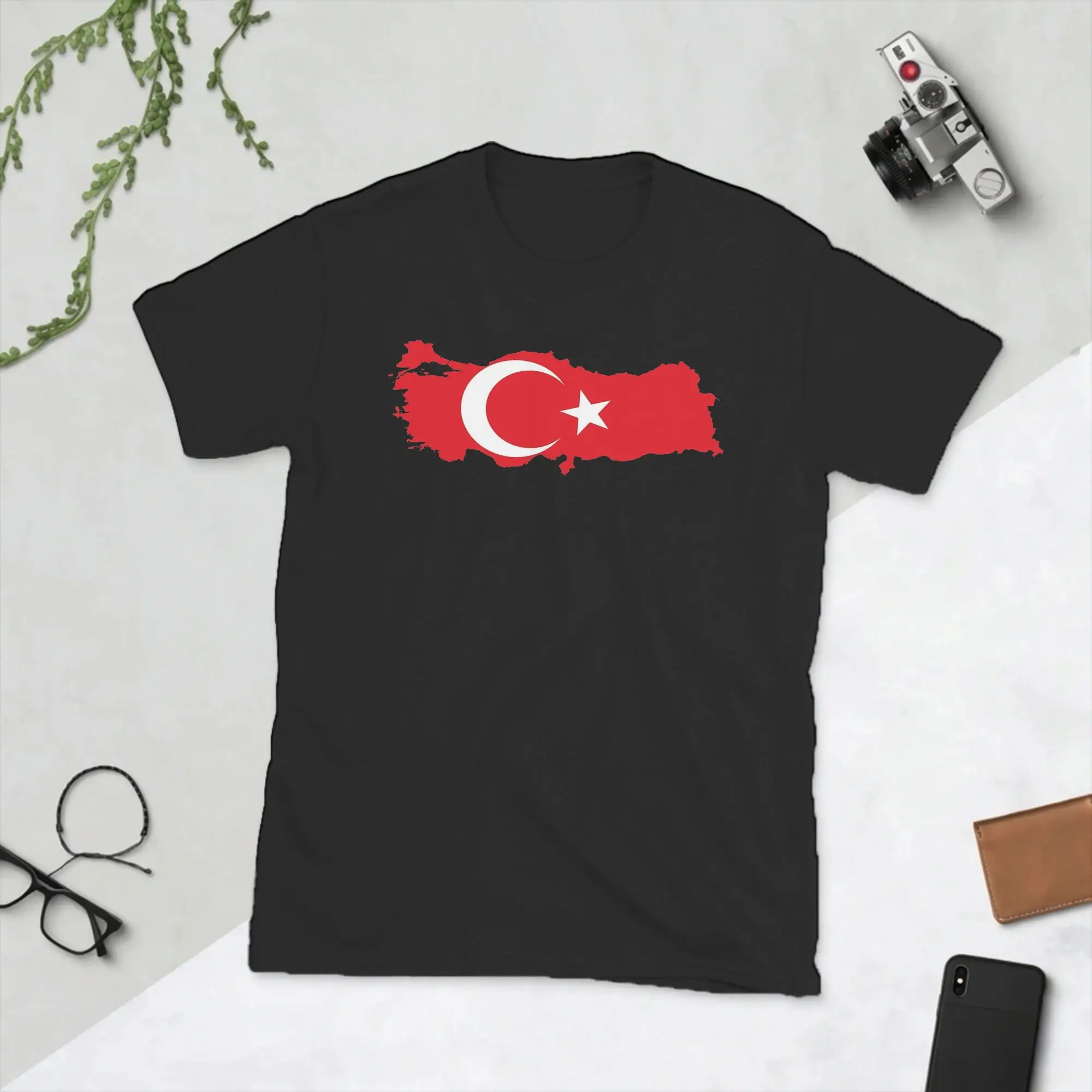 Novelty Turkish Flag Turkey Proud  T-Shirt for Men Crew Neck Pure Cotton T Shirt  Short Sleeve Tees Adult Tops
