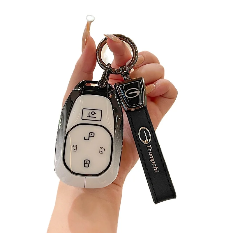 

Premium Zinc Alloy Key Cover Case for Trumpchi GS4/M6/GS5/GS8/GA6/GS7/GM8/GS3/GA4/M8/M6/E8 Pro/Aion - Protective Key Fob Shell