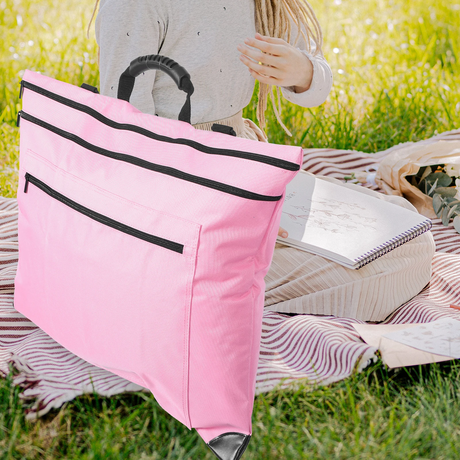 

Artboard Combination Pink Waterproof Portable Storage Bag Drawing Board Painting Tools Drawing Board Bag Large Capacity