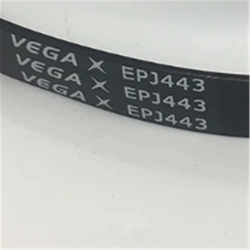 2PCS Motor Belt Vega Rubber Multi-Groove Belt Multi-Wedge Belt EPJ 443 6 Ribs 7conveyor Belt EPJ443