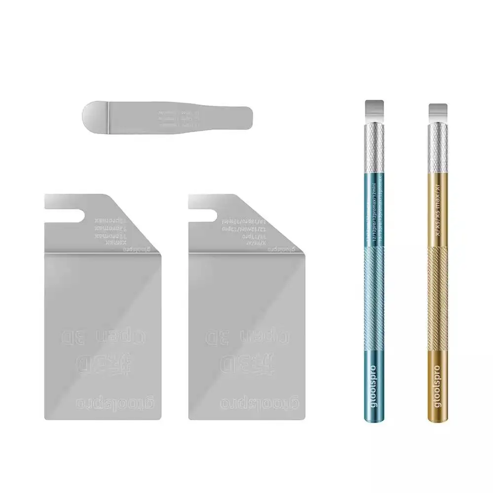 Gtoolspro Display Disassemble Kit For iPhone X XS MAX 11 12 13 Pro Max LCD Bezel Pry Scraper Fast Separate Removal Knife