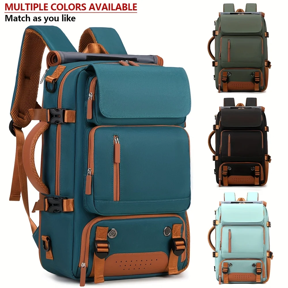 Moda grande capacidade mochilas de viagem multi-funcional três-em-um saco de bagagem à prova dwaterproof água sacos de fitness caminhadas ao ar livre bolsa