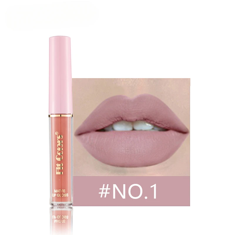 12 Kleur Non-Stick Cup Matte Lipgloss Mistige Fluwelen Vloeibare Lippenstift Gemakkelijk Op Make-Up Om De Kleur Van Lipgloss Te Verbeteren