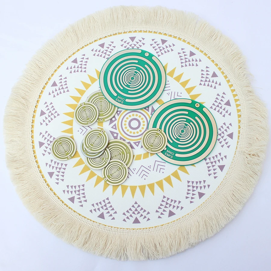 5 قطعة قرص MWO Love Lakhovsky ضعها في حقيبة الظهر الخاصة بك أو على مكتبنا يساعد على استعادة زخارف القرص المستقطب للجسم