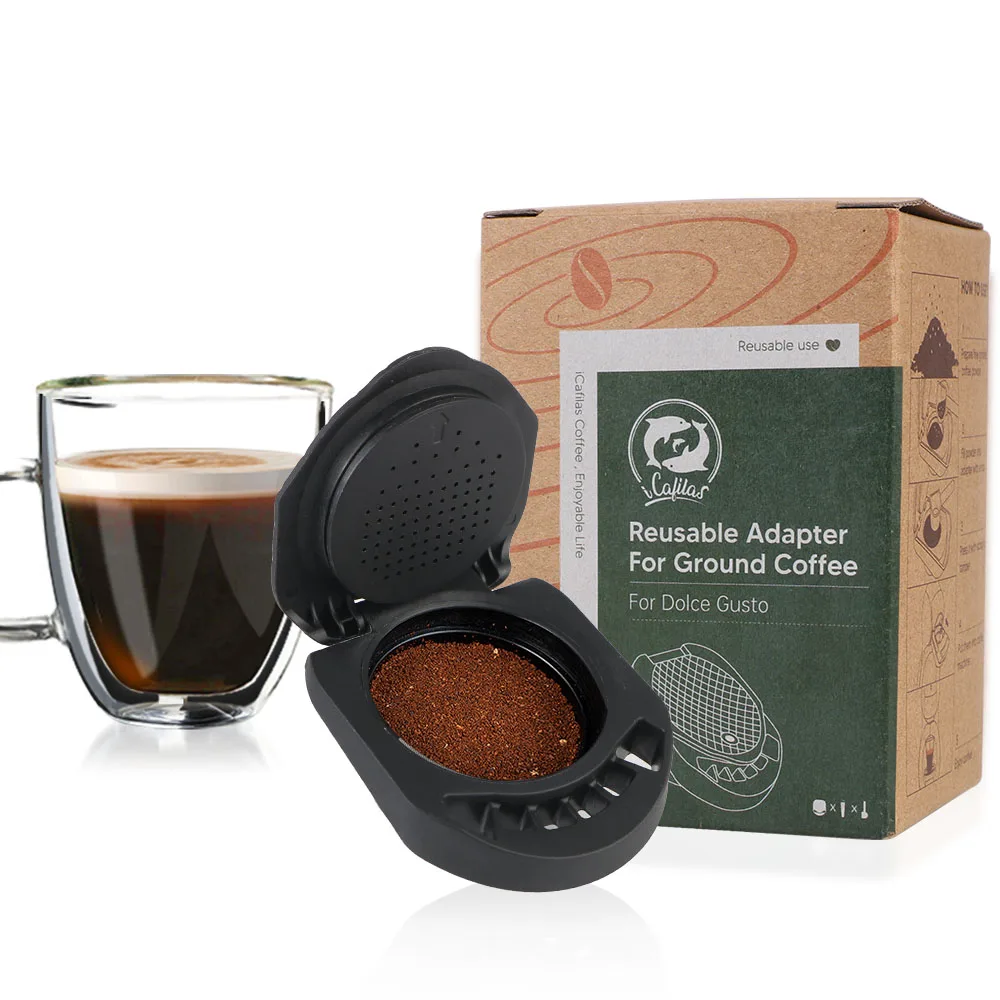 

For Dolce Gusto Coffee Convert Compatible with Genio Capsule Adapter Reusable