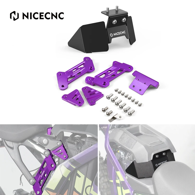 

NICECNC 5cm Rise Seat Riser & Battery Lock Increase Code For Surron Light Bee X S L1E For Segway X160 X260 Electric Dirt Bike