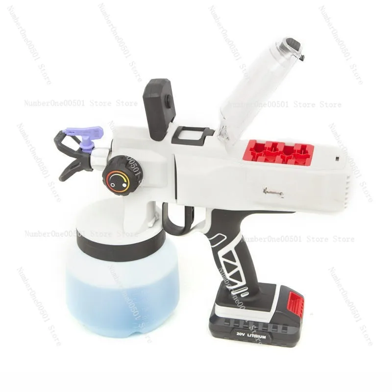 Paint paint formaldehyde disinfection water household sprayer painting tool electric spray gun lithium battery