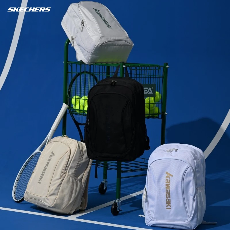

Рюкзак Skechers для фитнеса и активного отдыха, для бадминтона и тенниса, с отделением для обуви (сухое/влажное), сумка для йоги, вместительный школьный рюкзак