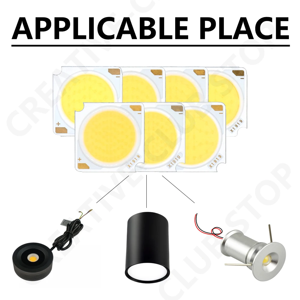 Bridgelux – lot de 10 puces LED, 12W 15W 18W 20W 24W 30W 36W, blanc froid, matrice de diodes 6000K, pour projecteur à monter soi-même