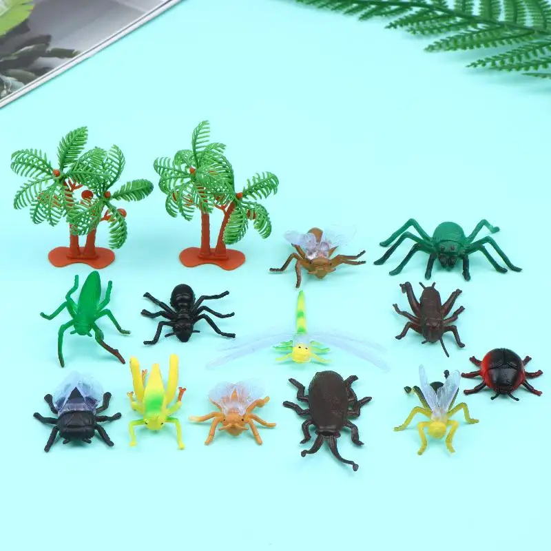

Realistic Bug Figures Insect Spider Scorpion Model Set for Kids Early Learning Science Activities and Gifts 12Pcs