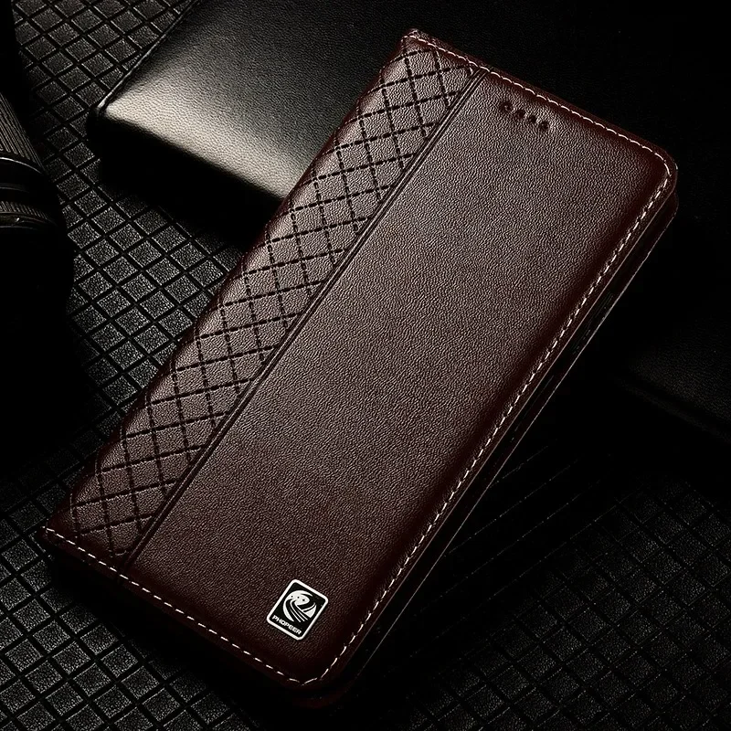 Nappa Real Leather Case For iPhone 15 14 11 12 13 Pro Max  Plus Mini Business Wallet Cover Flip Phone Cases