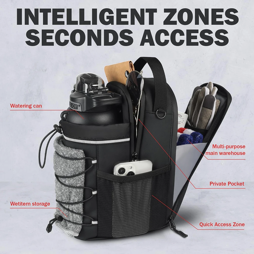 

Магнитная спортивная сумка с держателем для бутылки с водой, сумка через плечо для мужчин и женщин, аксессуары для спортзала, органайзер