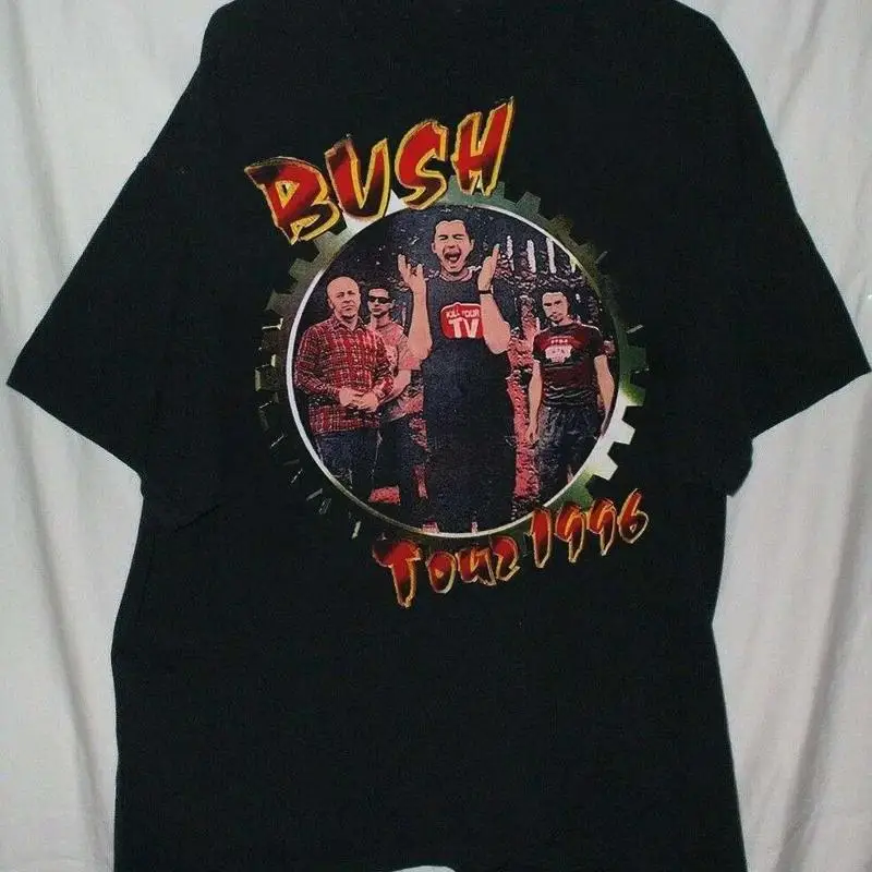 

Футболка Bush Tour Band Grunge Rock Rap, все размеры от S до 5Xl