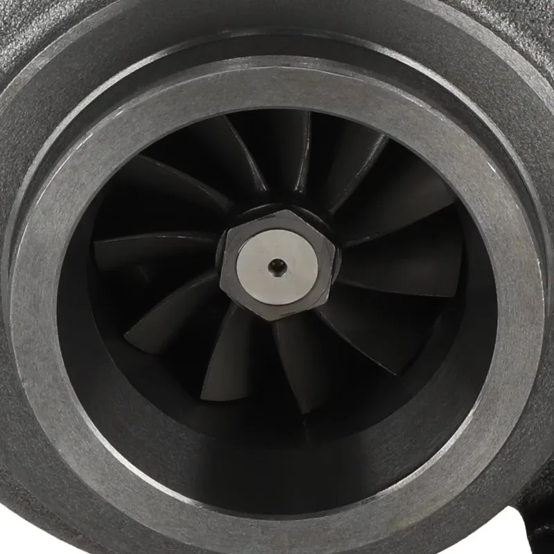 T76 Turbo T4 0.96 A/R Com 0.80 شفة 3 بوصة شاحن توربيني رائع بزيت على شكل حرف V Turbolader