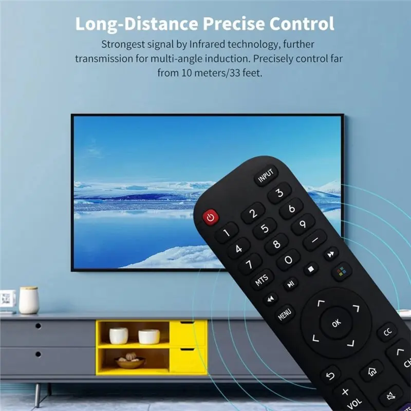 Replacement Infrared Remote Control For Hisense TV Model Code EN2B30H-EN2B30H
