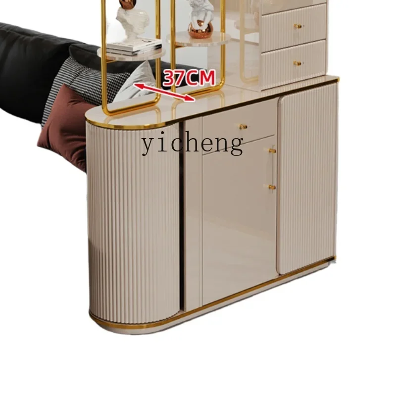 

living room partition cabinet double-sided screen entrance cabinet integrated sofa partition