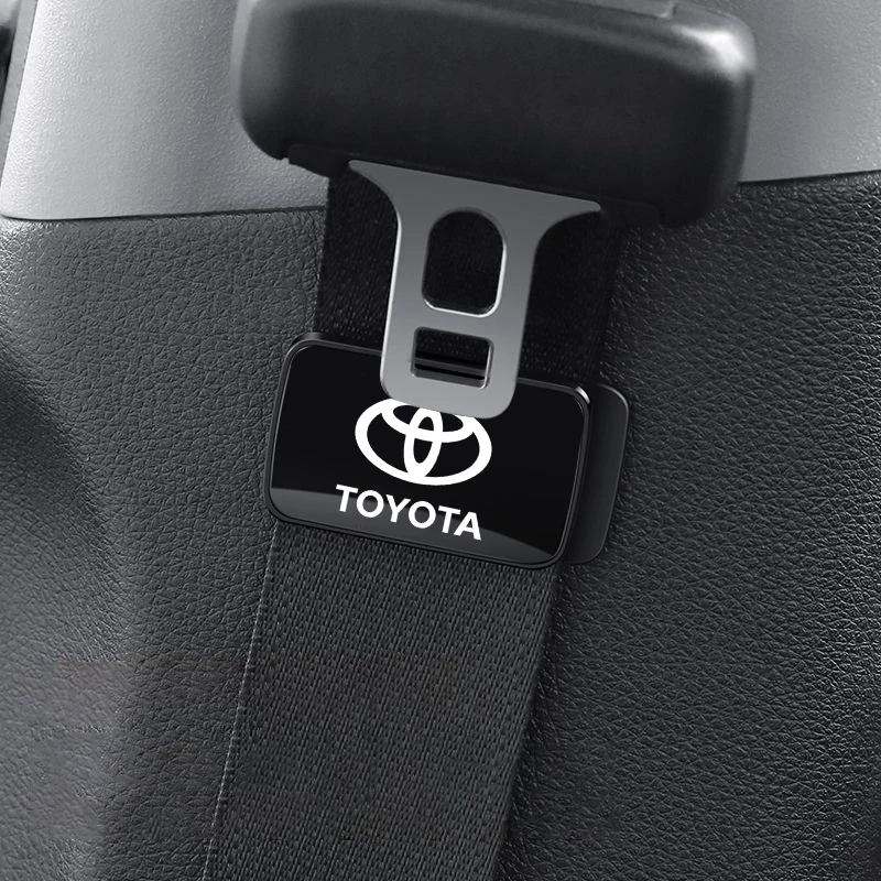 Magnetic Car Seat Belt Holder Stabilizer For Toyota Corolla Yaris Chr Auris RAV4 Land Cruiser Camry Highlander Prado Interior