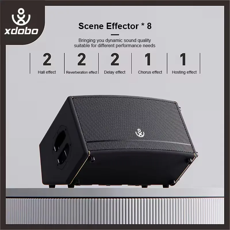 Xdobo Artist Pro Speakers Audio System Professional Music Stage Karaoke 600W Woofer Surround Sound Wireless Speaker Processional