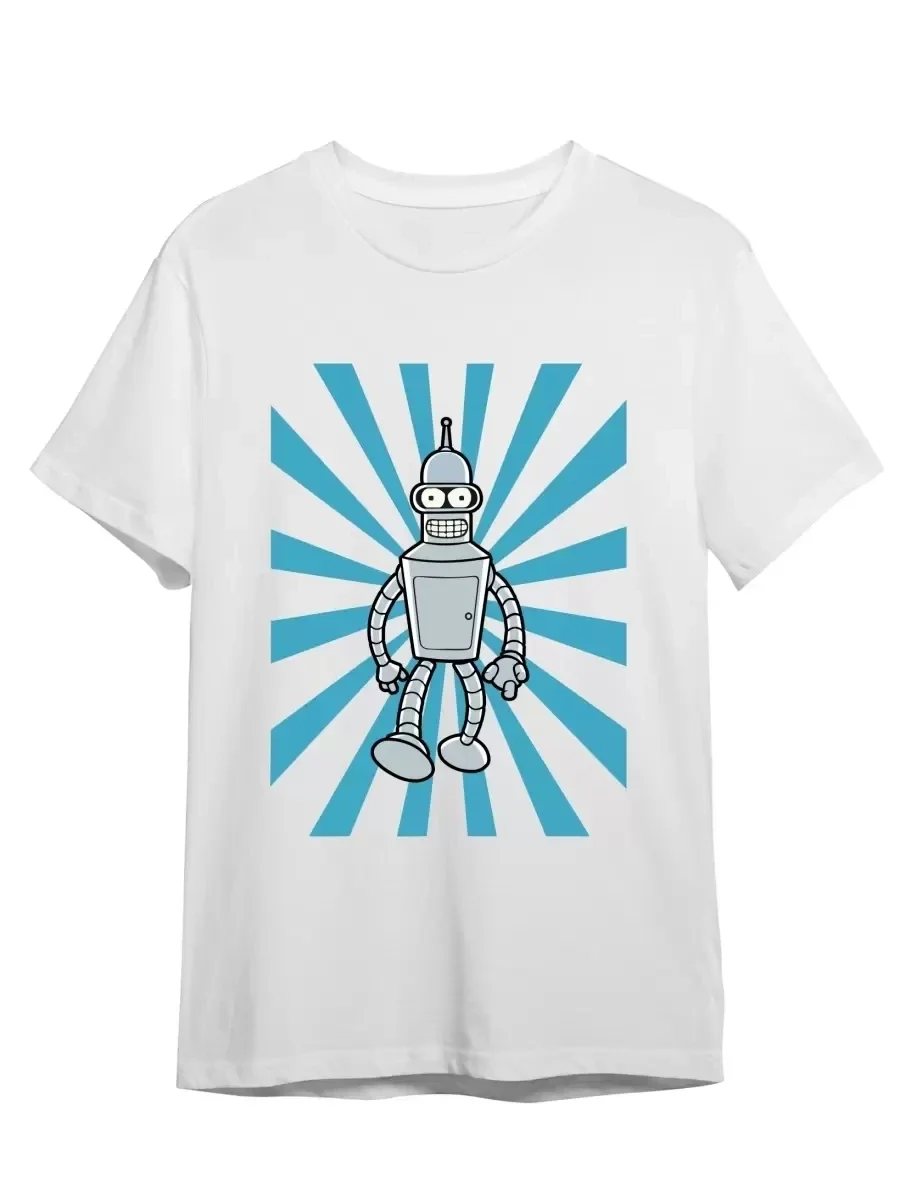 KILL ALL HUMANS T SHIRT  ROBOT BEER MOVIE TV TEE POSTER RETRO GIFT ART UK Streetwear Summer Short-sleev Top Funny Tshirt