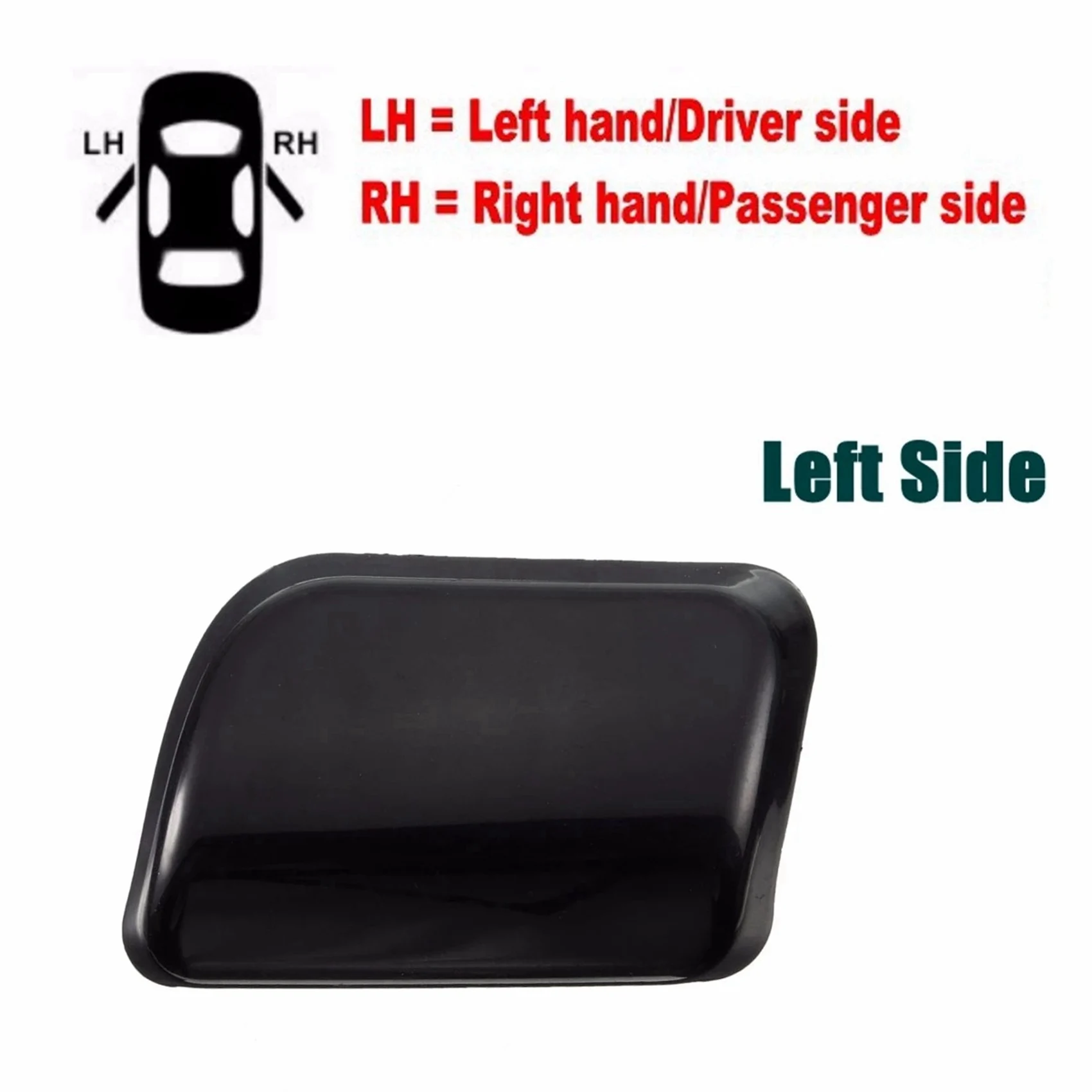 Lado izquierdo para VOLVO XC90 2002-2006, parachoques delantero, lámpara, arandela, boquilla de chorro, tapa de cubierta 30698208