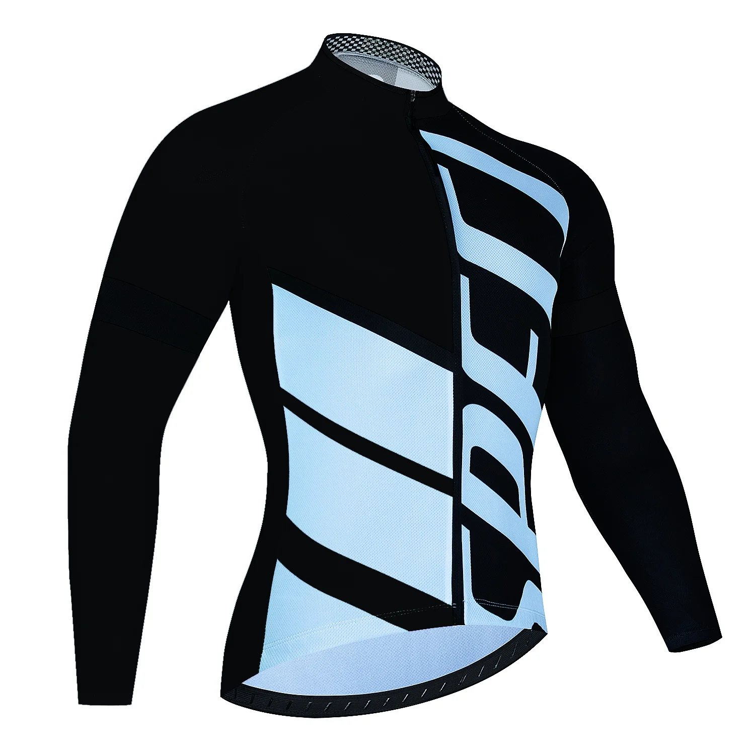 Fluoreszierende Gelbe Männer Herbst Fahrrad Kleidung Straße Racing Kleidung Atmungsaktive Frühling Bike Shirt Langarm Radfahren Jersey – Detail 11