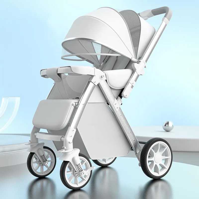 

Baby Stroller Lightweight stroller Travel System Multifunctional Pram with Aluminum Frame Compact Stroller for Newborn