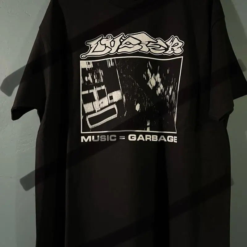 Luster Shoegaze T Shirt Size XL Music garbage Whirr Los Angeles Dystopia