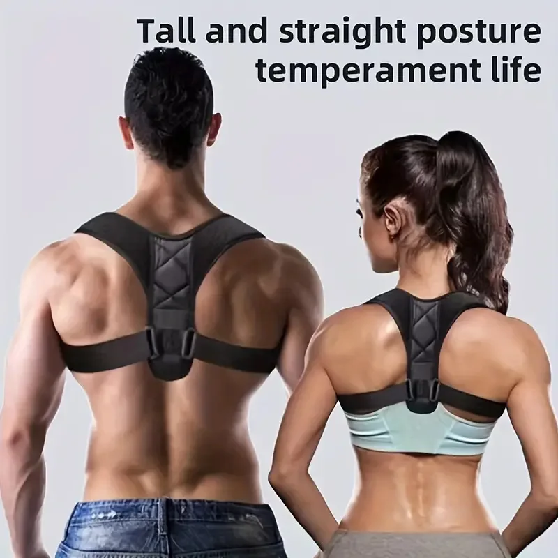 Back Posture Correction Belt Hunchback Prevention Correction of Sitting Posture Unisex Breathable Body Shaping