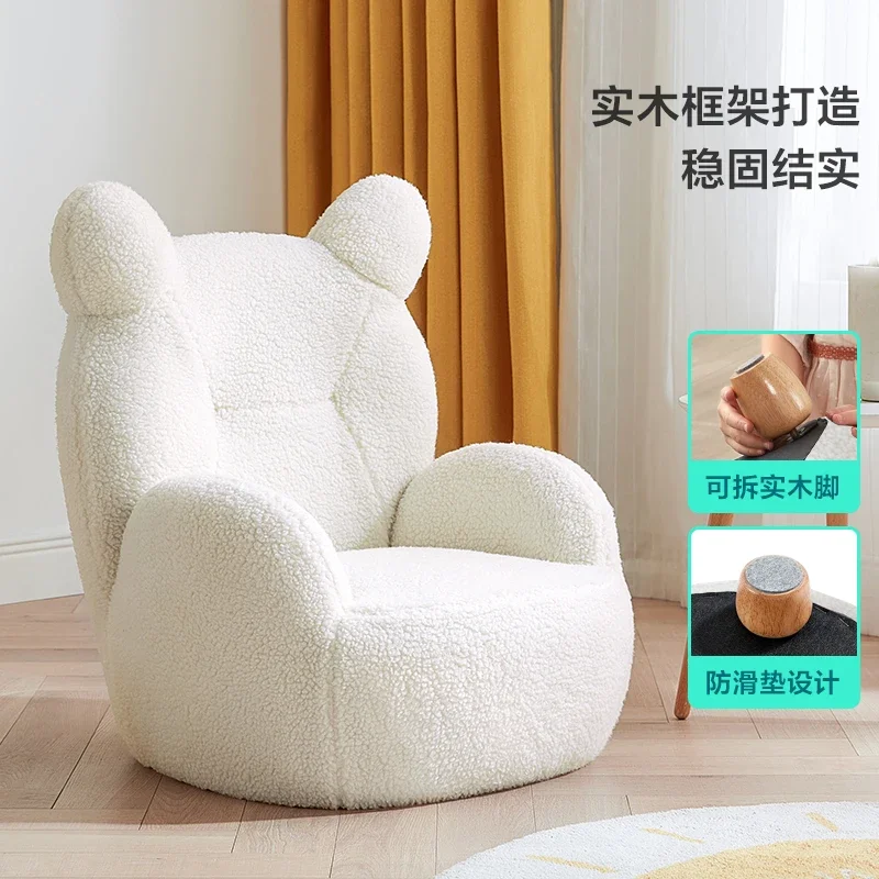 Children's Sofa Baby Child Reading Kinder Pouf Mini Kids Chair Furniture Room Sofas Kawaii Couch Opens Kid Girl Chairs Bed Girls