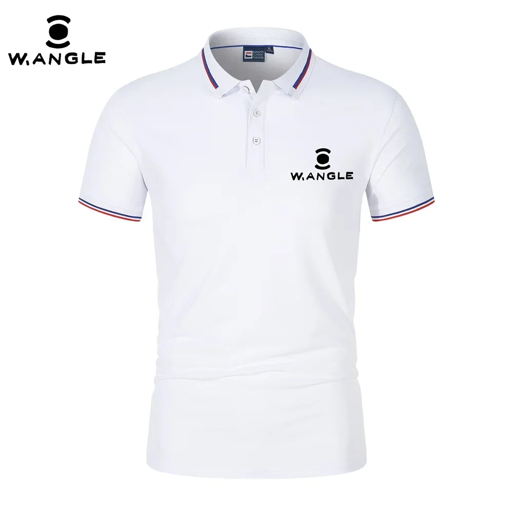 WANGLE Golf Polo Shir estate nuovi uomini e donne colletto Polo Casual Business a maniche corte moda sport all'aria aperta Golf Top