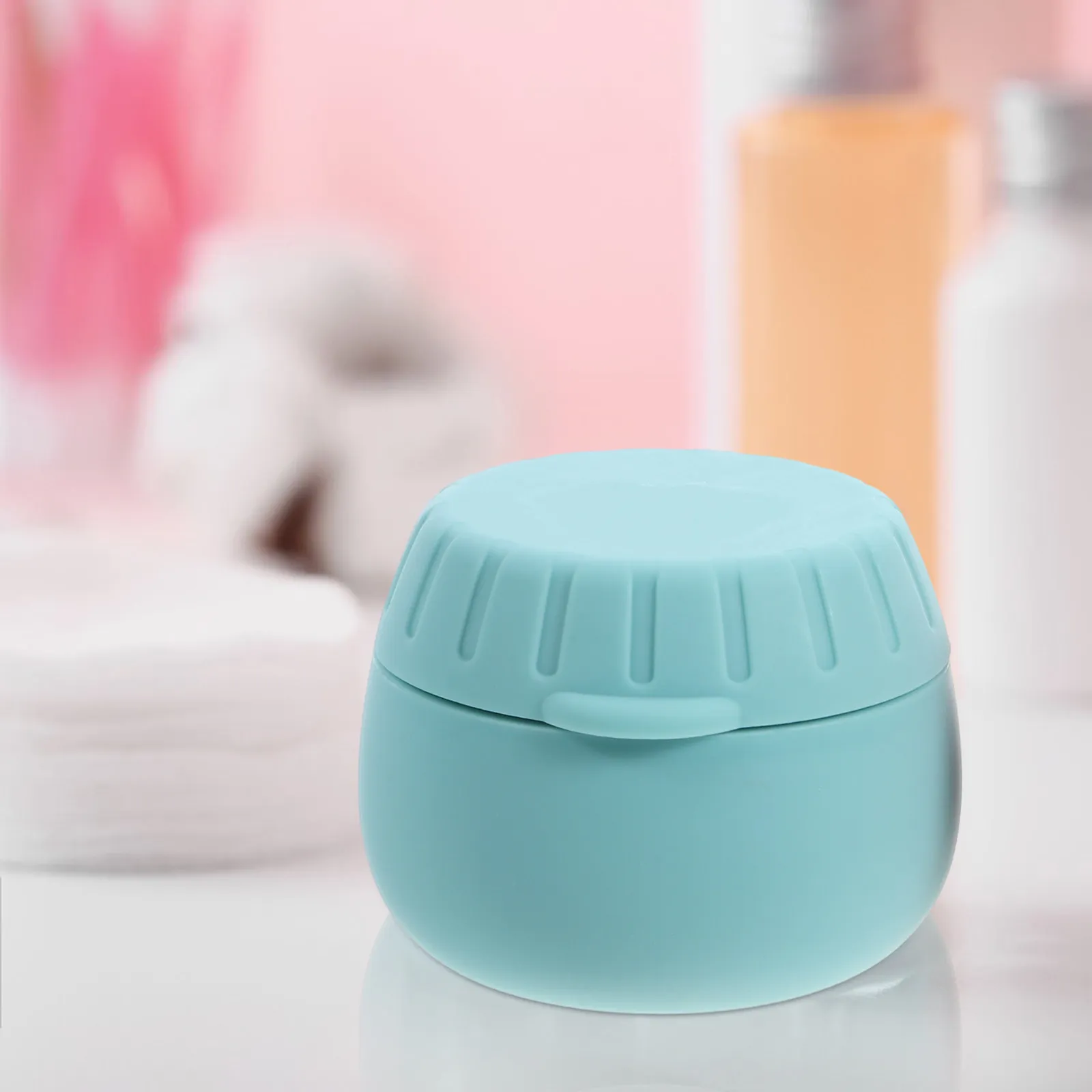 

Набор из 4 мини-баночек для крема, многоразовые контейнеры для путешествий, портативные мини-баночки для лосьона и бальзама для губ