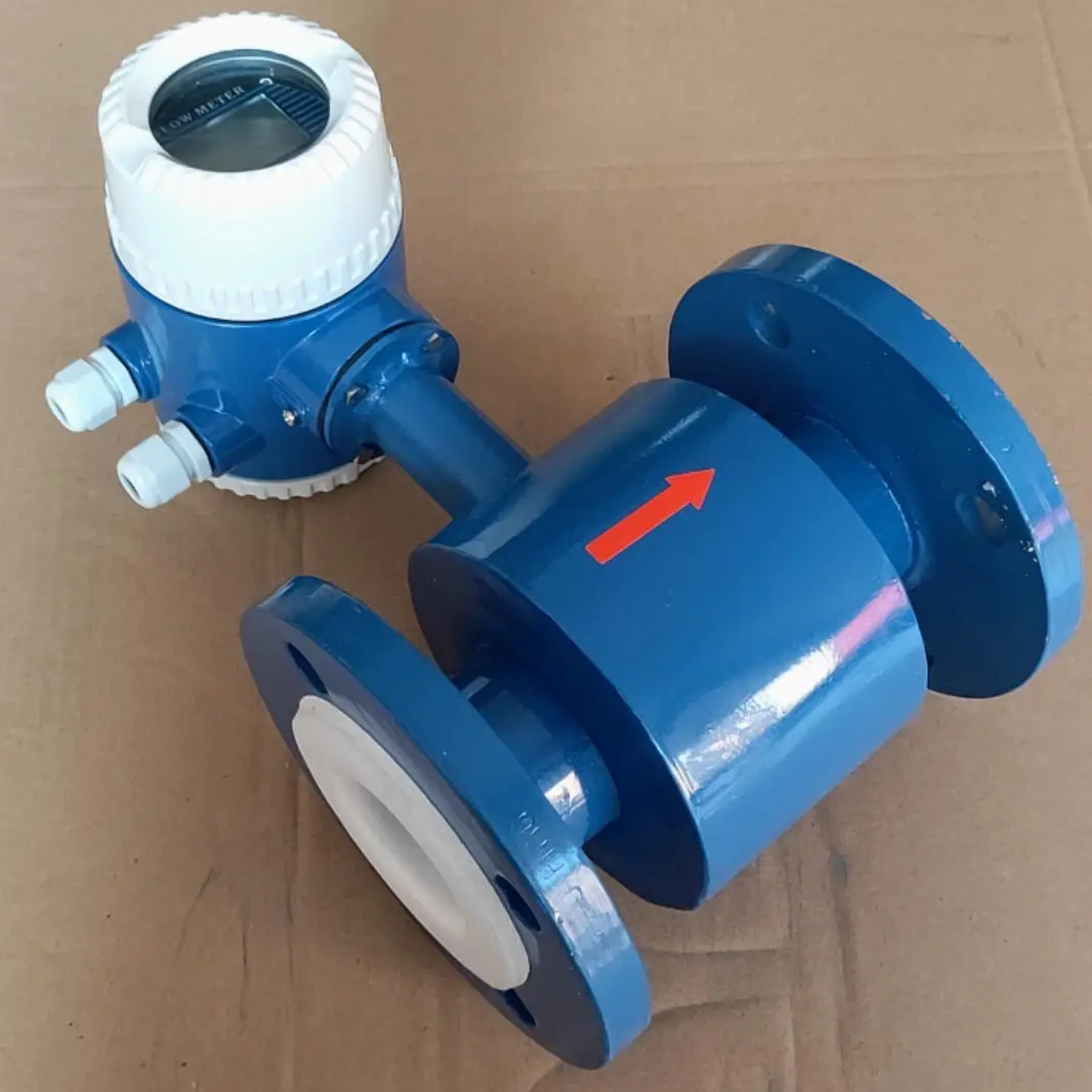 Flowmeter Sewage Mud Paper Pulp Anticorrosion Split Calorimeter Hydrochloric Acid Fire Tap Water
