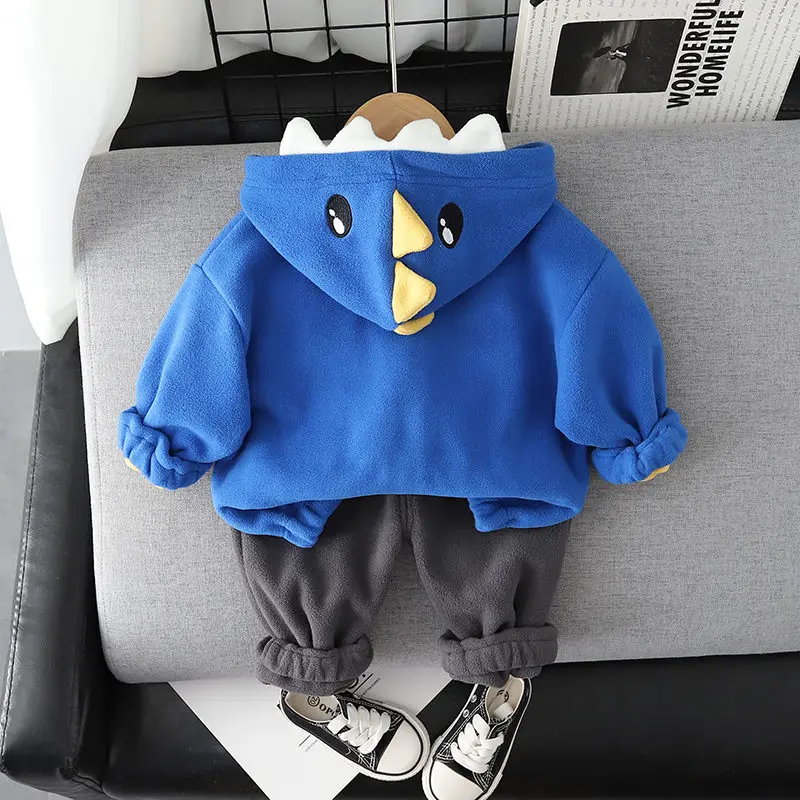 Children Autumn New Clothes Fashion Kids Boys Girls Coats Hoodies Long Pants 2Pcs/Sets Out Kid Cotton Toddler Casual Tracksuits